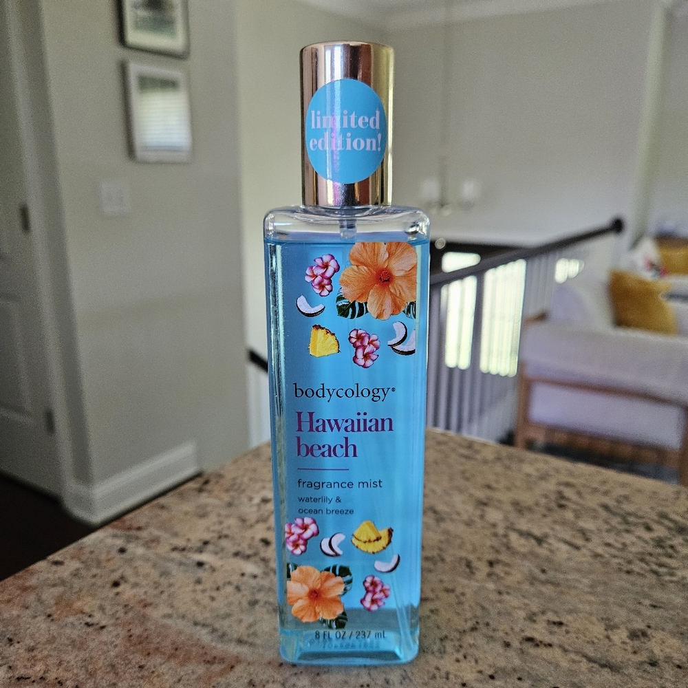Bodycology Hawaiian Beach Fragrance Mist 8oz Limited Edition